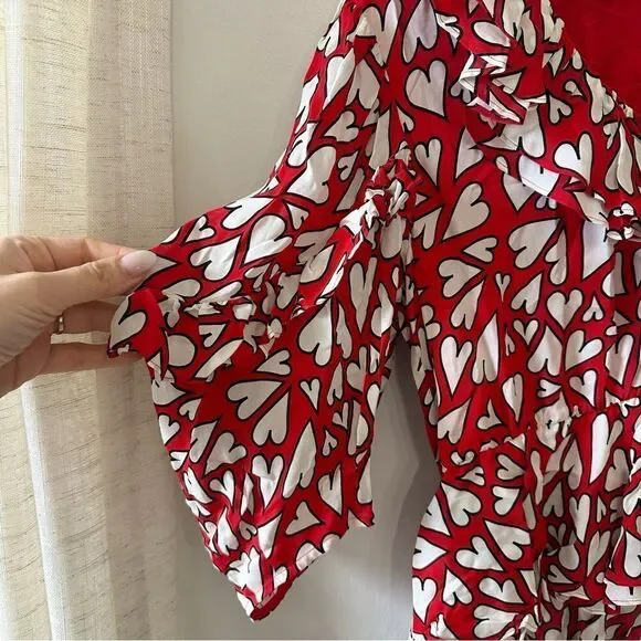 RHODE Heart Print Top - Picture 5 of 8